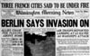 WILMINGTON MORNING NEWS in Wilmington Delaware June 6th 1944