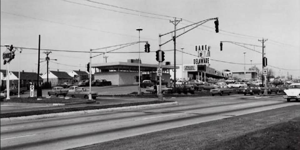 WEST END OF MIDWAY PLAZA ALONG KIRKWOOD HWY IN MILTOWN DELAWARE1965