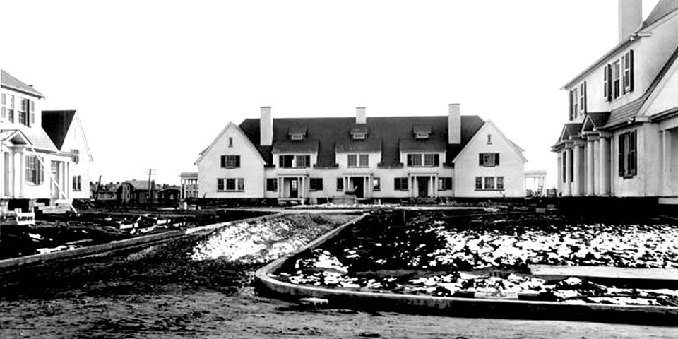 Wawaset Park Bedford Court in Wilmington Delaware 1920.