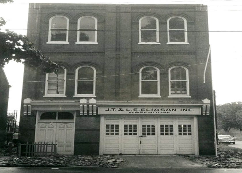West 5th and South Streets Eliason warehouse in Wilmington Delaware 1950s