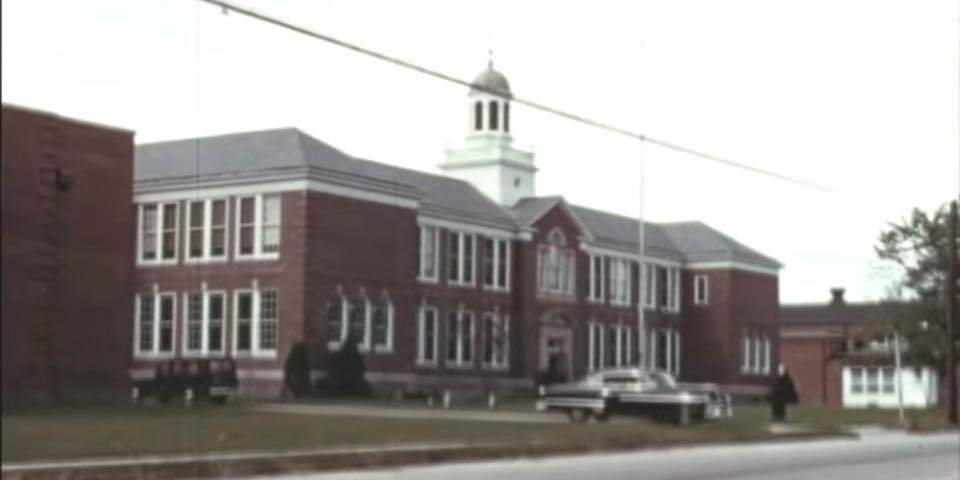 WILLIAM PENN HIGH SCHOOL IN NEW CASTLE DELAWARE 1950s