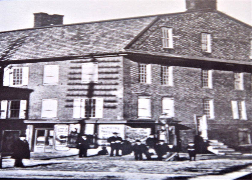 William Shipley house on the southwest corner of Fourth and Shipley streets in Wilmington Delaware circa 1800s