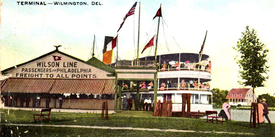 Wilson line terminal Wilmington Delaware 1923