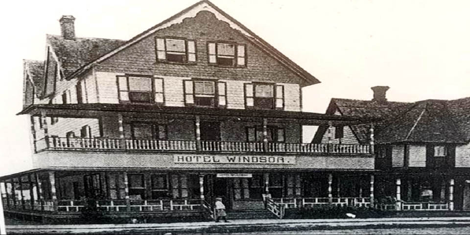 Windsor Hotel where Penny Lane is currently  in Rehoboth Beach Delaware late 1800s