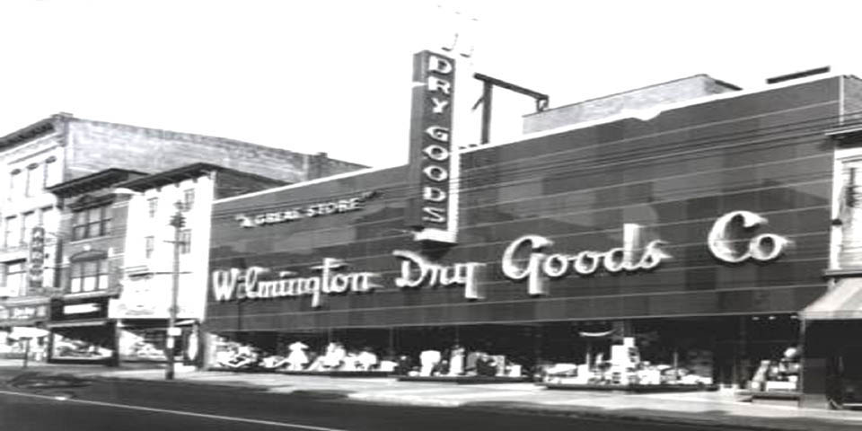 Wilmigton Dry Goods on Market Street in Wilmington Delaware 1960s