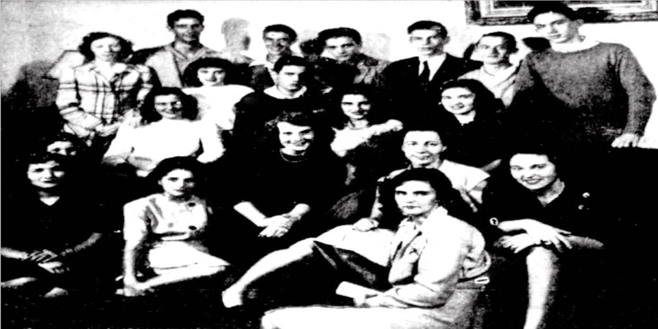 Wilmington High School comedian group in Wilmington Delaware 1946